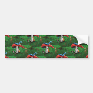 Adesivo Para Carro Magic Mushroom