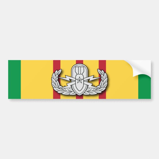 Adesivo Para Carro Mais velho Vietnam do EOD (Frente)