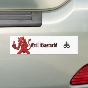 Adesivo Para Carro Maldito Bastardo