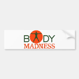 Adesivo Para Carro Malhação de Corpo de Madness