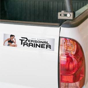 Adesivo Para Carro Malhação Personalizada do Treinador Pessoal