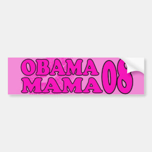 Adesivo Para Carro Mama autocolante no vidro traseiro de Obama