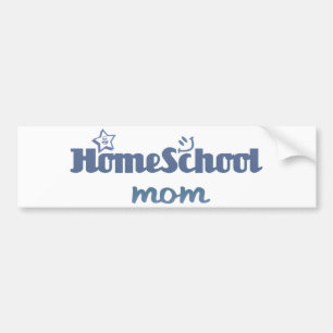 Adesivo Para Carro Mamã de Homeschool