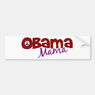 Adesivo Para Carro Mama de Obama