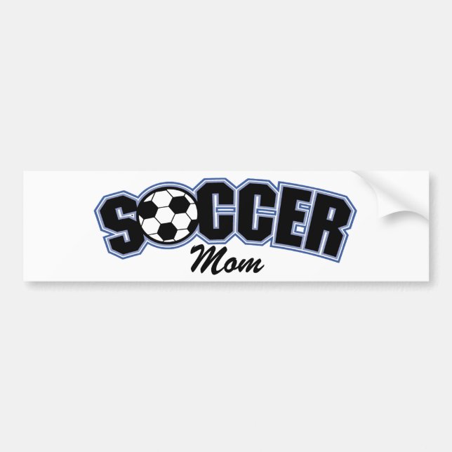 Adesivo Para Carro Mamã do futebol (Frente)