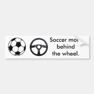 Adesivo Para Carro Mamã do futebol