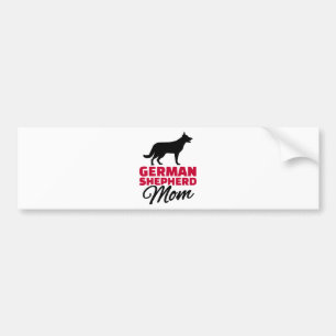 Adesivo Para Carro Mamã do german shepherd