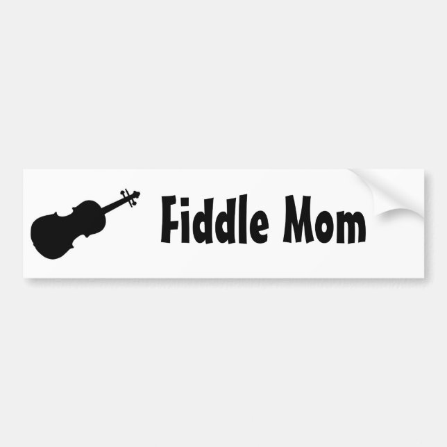 Adesivo Para Carro mamã do violino (Frente)