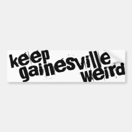 Adesivo Para Carro Mantenha Gainesville estranho