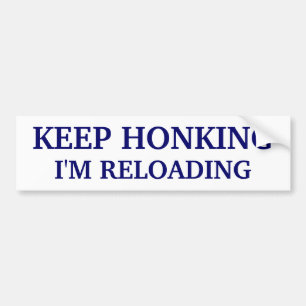 Adesivo Para Carro Mantenha Honking - eu estou recarregando