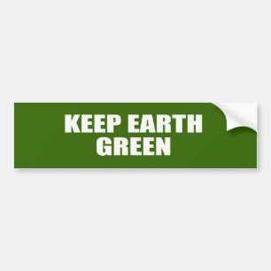 ADESIVO PARA CARRO MANTENHA O VERDE DA TERRA