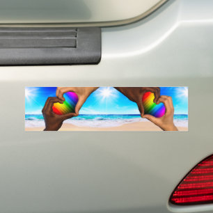 Adesivo Para Carro Mãos do SlipperyJoe's Hearted mãos masculinas inte