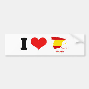 ADESIVO PARA CARRO MAPA ESPANHOL