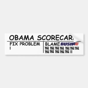Adesivo Para Carro Marcador de Obama - actualizado