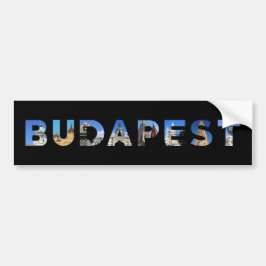 Adesivo Para Carro marco de Hungria da cidade de budapest dentro do