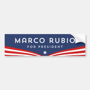 Adesivo Para Carro Marco Rubio para o presidente