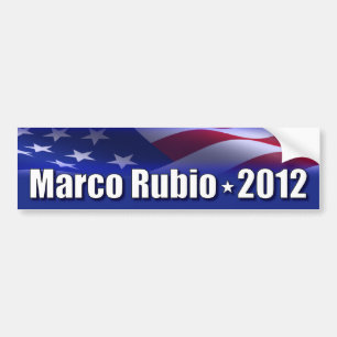 Adesivo Para Carro Marco Rubio para o presidente