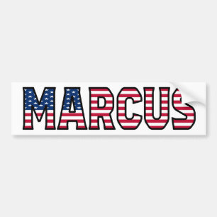 Adesivo Para Carro Marcus Name Vorname USA Aufkleber Sticker Auto
