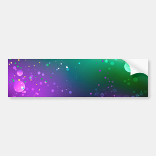 Adesivo Para Carro Mardi Gras Festivo Purple Background