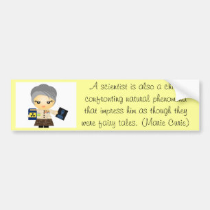 Adesivo Para Carro Marie Curie