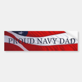 Adesivo Para Carro Marinho Pai American Flag Bumper Sticker