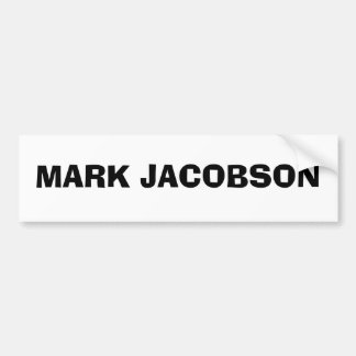 ADESIVO PARA CARRO MARQUE JACOBSON