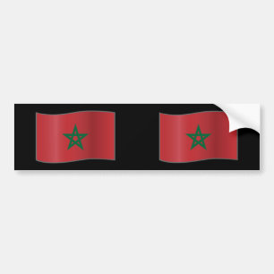 Adesivo Para Carro Marrocos que acena, Marrocos