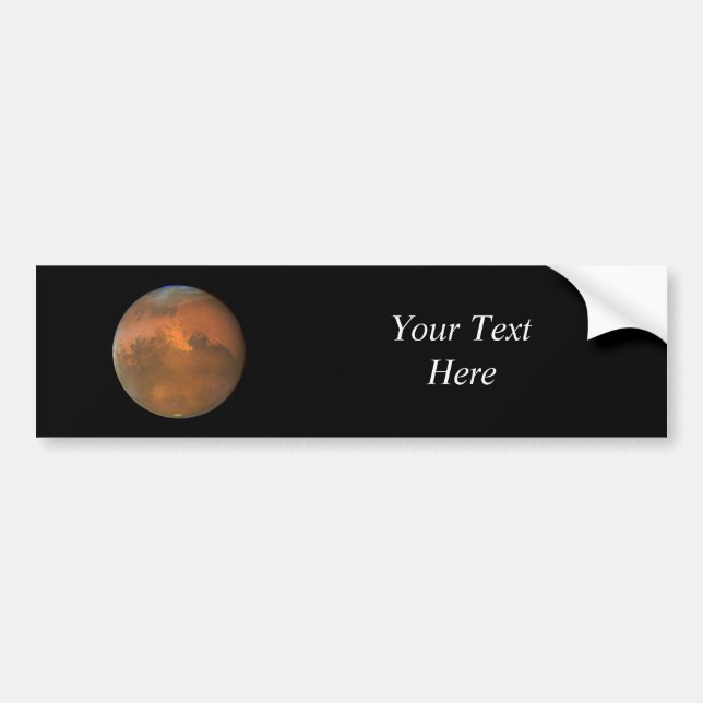 Adesivo Para Carro Marte (telescópio de Hubble) (Frente)
