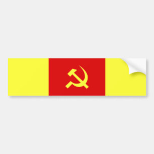 Adesivo Para Carro Martelo de URSS do russo & foice Bumpersticker