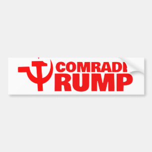 Adesivo Para Carro Martelo e foice "Donald Trump"