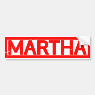 Adesivo Para Carro Martha Stamp
