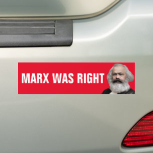 Adesivo Para Carro Marx estava certa