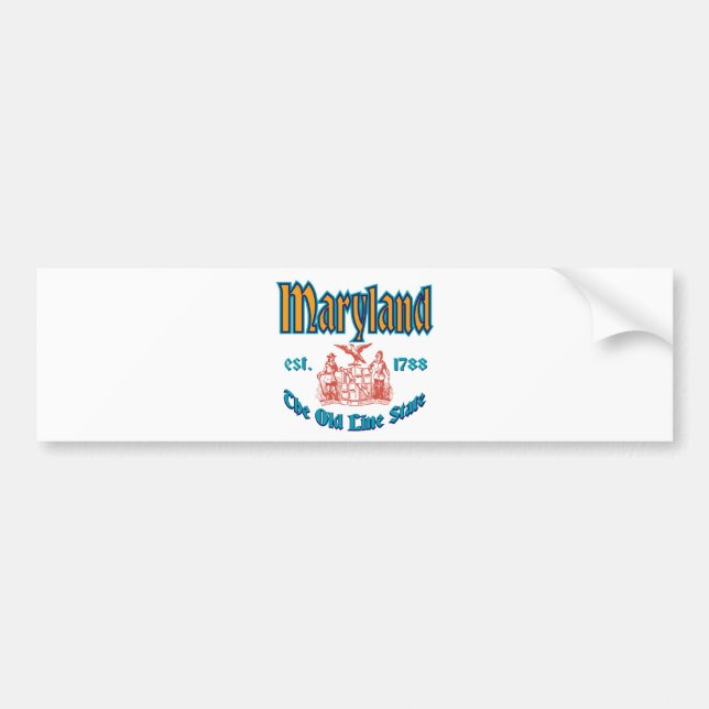 Adesivo Para Carro Maryland (Frente)