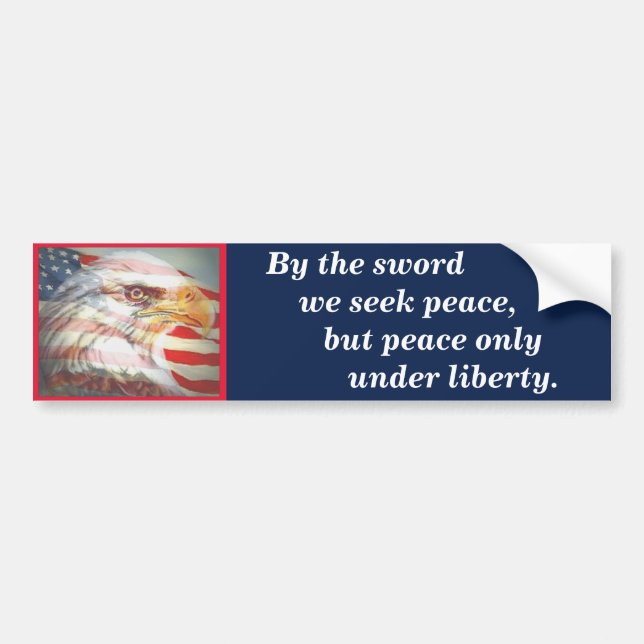 Adesivo Para Carro Massachusetts State Motto (Frente)