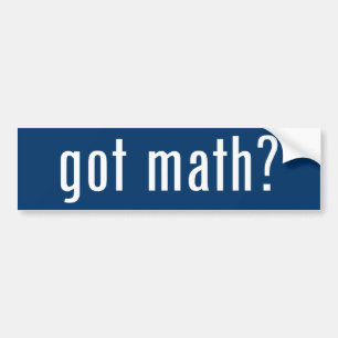 Adesivo Para Carro matemática obtida?