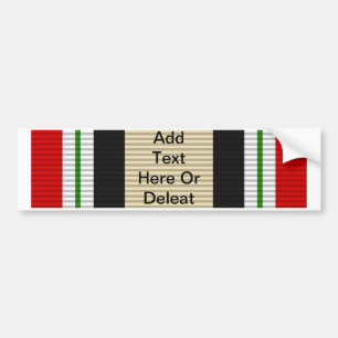 Adesivo Para Carro Medalha da campanha de Iraque