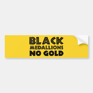 ADESIVO PARA CARRO MEDALHES PRETOS SEM DOURADO