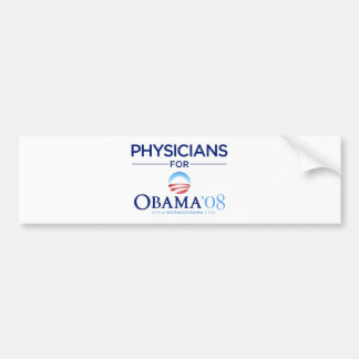 Adesivo Para Carro Médicos para Obama