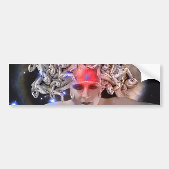 Adesivo Para Carro Medusa (Frente)