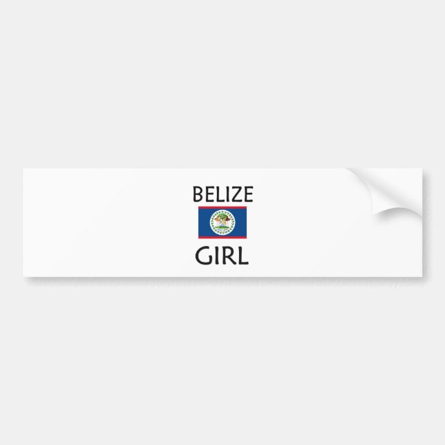 ADESIVO PARA CARRO MENINA DE BELIZE (Frente)