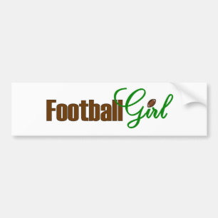 Adesivo Para Carro Menina do futebol
