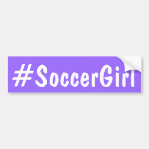 Adesivo Para Carro Menina do futebol