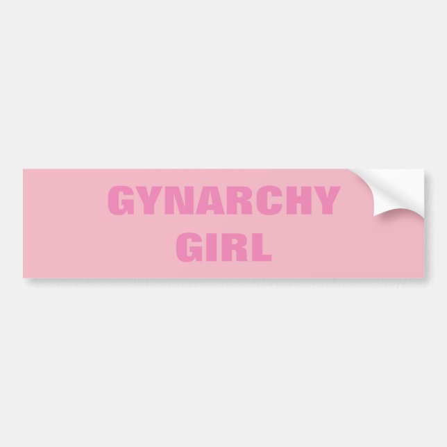 ADESIVO PARA CARRO MENINA DO GYNARCHY (Frente)