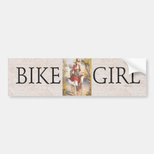 Adesivo Para Carro Menina SUPERIOR da bicicleta
