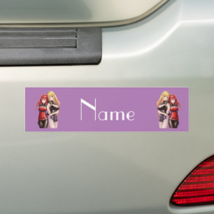 Adesivo Para Carro Meninas bonitas Animam Thunder_Cove
