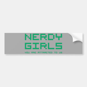 Adesivo Para Carro Meninas Nerdy 2