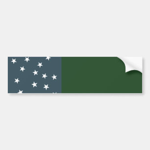 Adesivo Para Carro Meninos verdes da montanha e a bandeira da