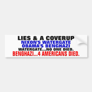 ADESIVO PARA CARRO MENTIRAS & UM COVERUP… O BENGHAZI DE OBAMA