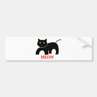 Adesivo Para Carro Meow