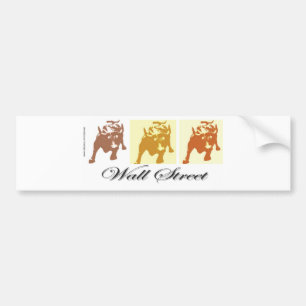 Adesivo Para Carro Mercado Bull Wall Street